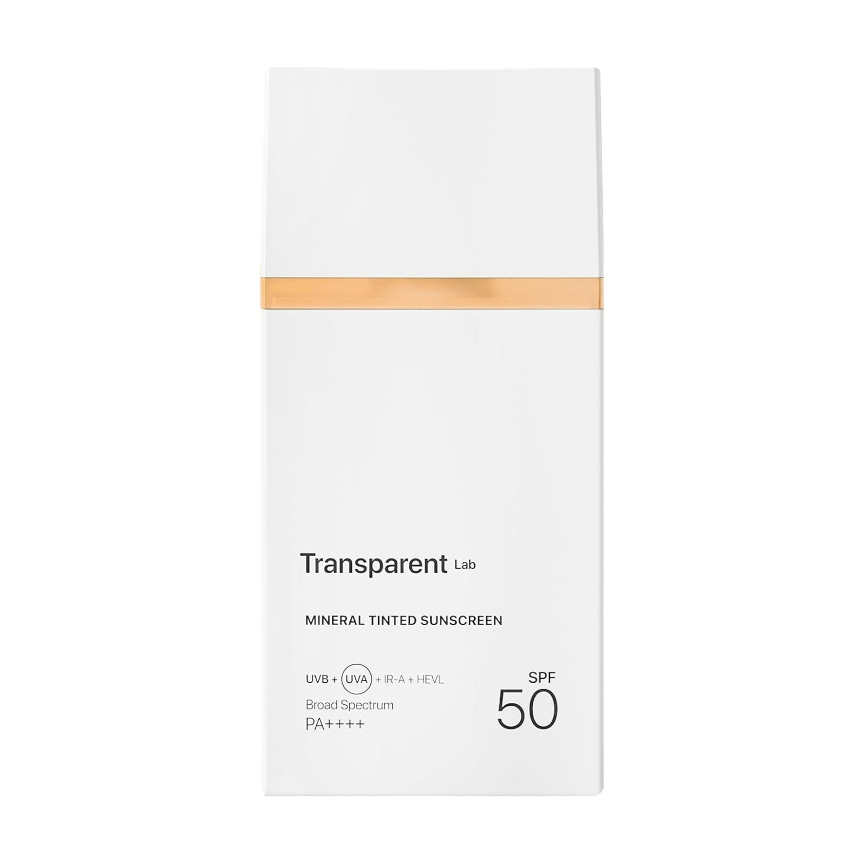 Тонувальний мінеральний сонцезахисний крем для обличчя Transparent Lab Mineral Tinted Sunscreen SPF 50 PA++++ Medium, 100 мл