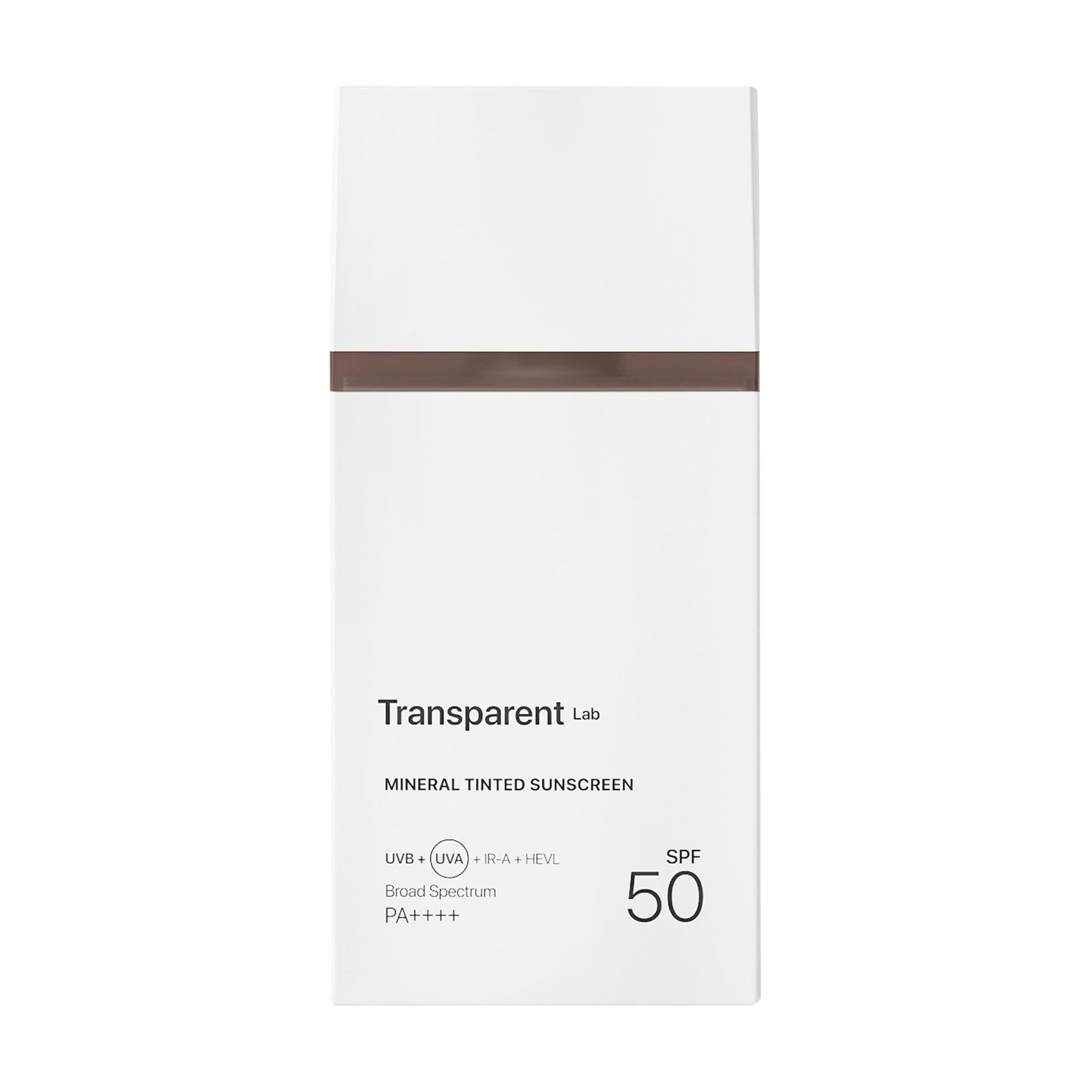 Тонувальний мінеральний сонцезахисний крем для обличчя Transparent Lab Mineral Tinted Sunscreen SPF 50 PA++++ Dark, 100 мл